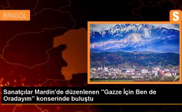 Mardin’de düzenlenen konserde sanatçılar Gazze’ye destek verdi