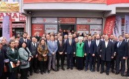 Çalışma ve Sosyal Güvenlik Bakanı Vedat Işıkhan, Gölbaşı Belediye Başkanı Ramazan Şimşek’le bir araya geldi