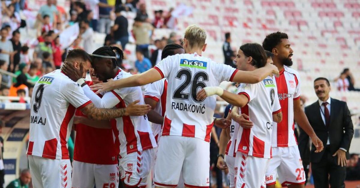 Sivasspor: 3 – Gaziantep FK: 2 | MAÇ SONUCU