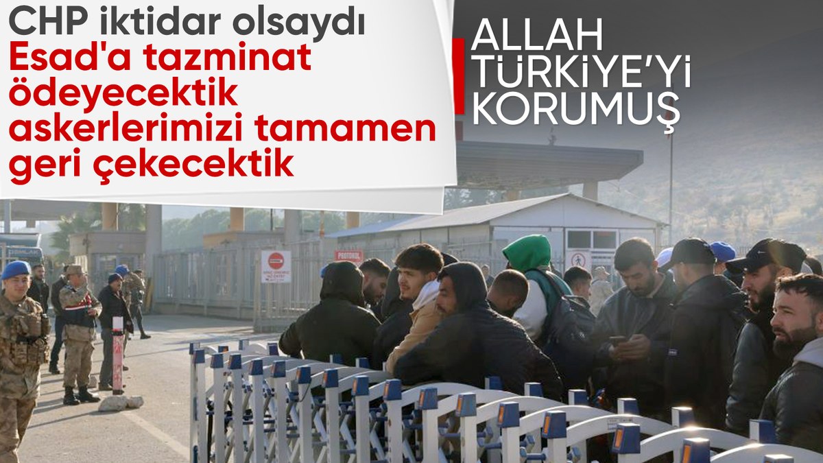 Hatay’da Suriyeliler yurtlarına dönmeye başladı